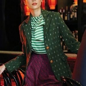 Anthropologie Madchen Forested Blazer Jacket NWT